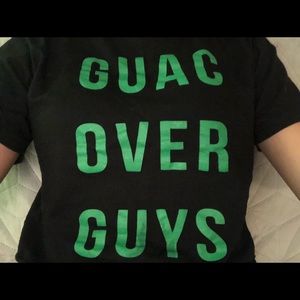 Cropped black shirt!!! For rebellious teens 😝